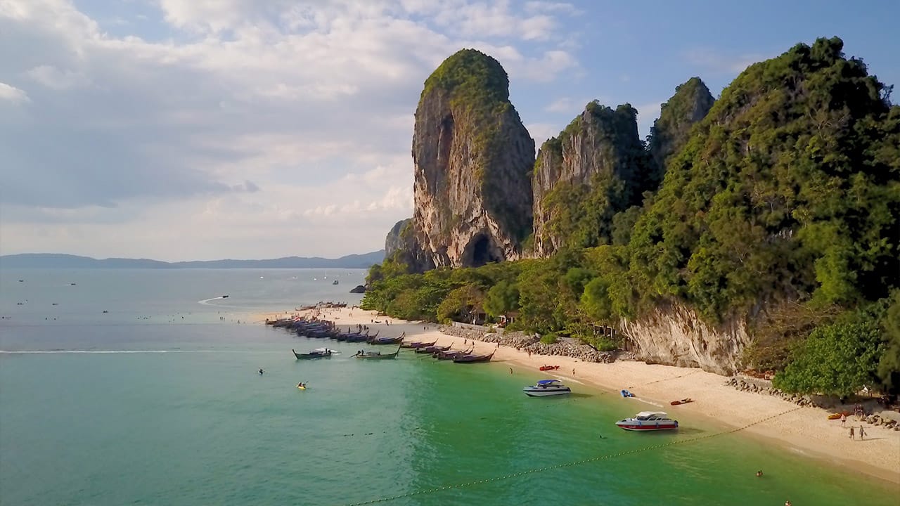 Railay Beach In Thailand  Post feature image