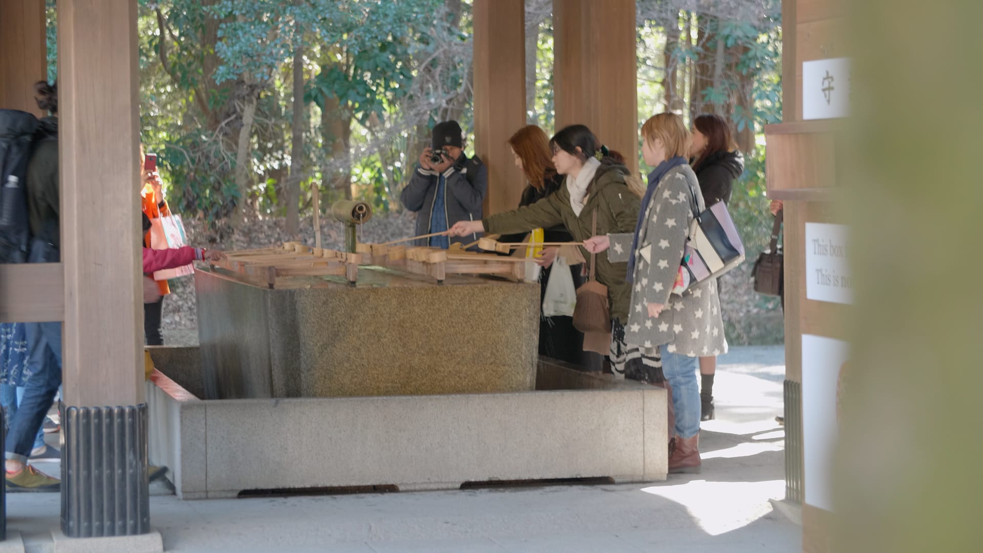 Meiji Shrine Water Basin