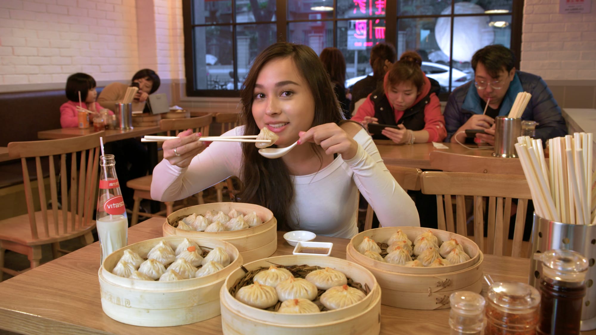 J Lou at Jia Jia Tang Bao in Shanghai