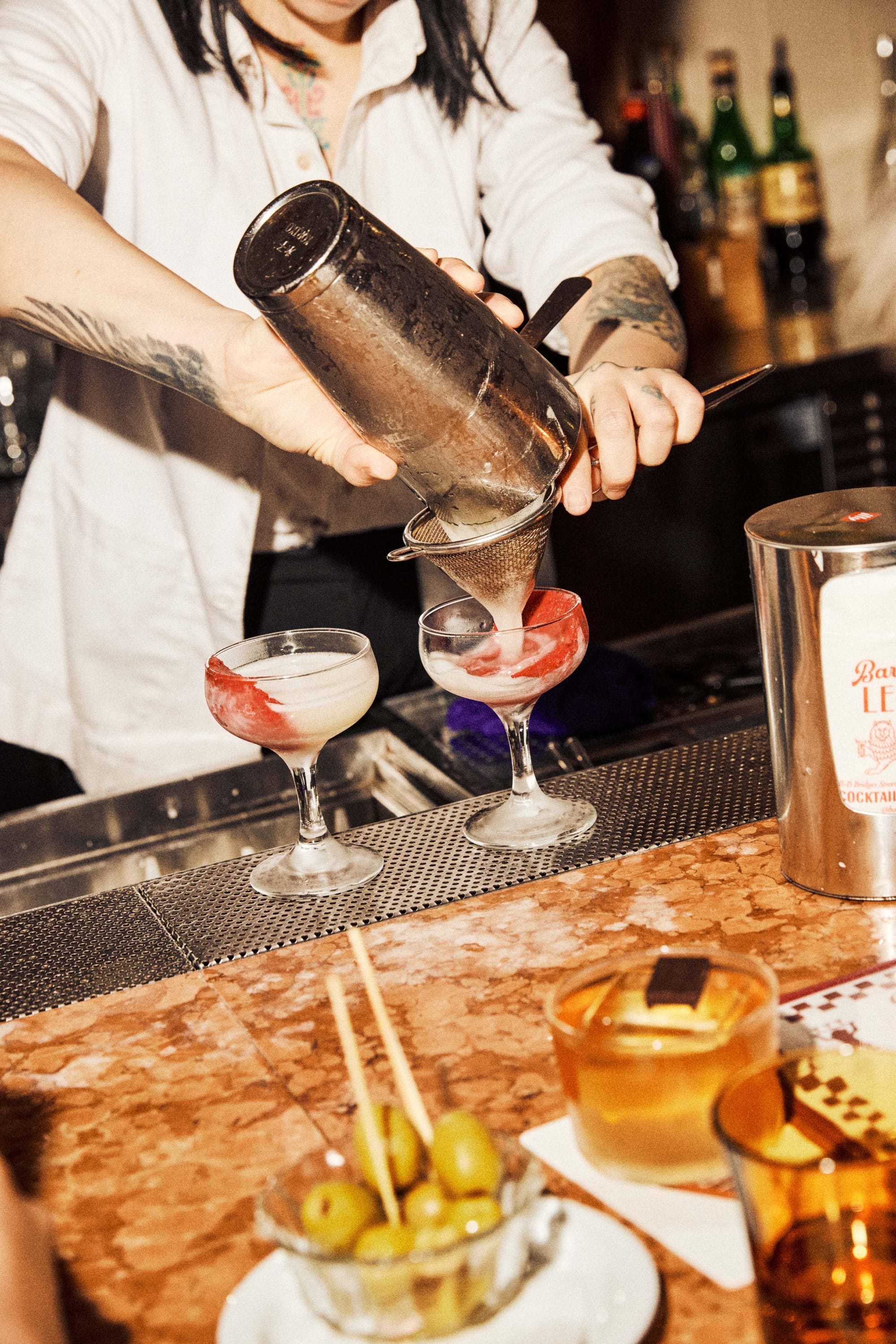 Bar Leone Mixing